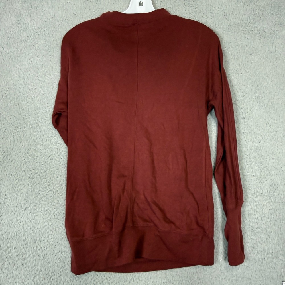 Royal Robbins Womens Cowl Neck Wool Blend Pullover Sweater Rust Red Size M - Picture 7 of 8